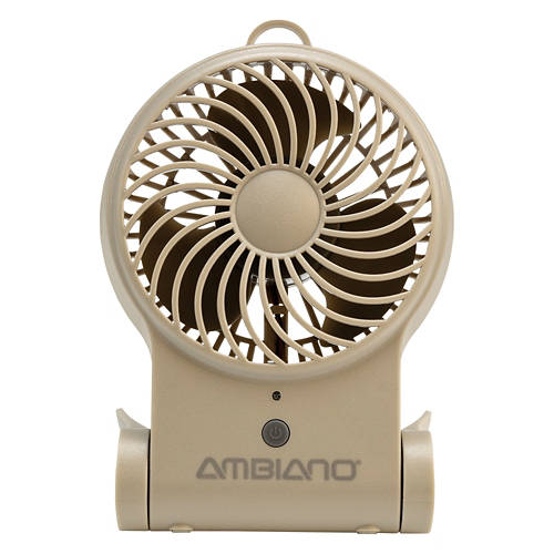 3.5" Portable Fan - Silver