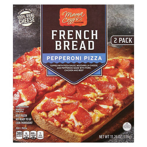 French  Bread Pepperoni Pizza, 2 count