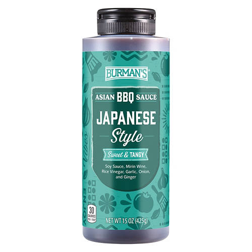 Japanese  Style BBQ Sauce, 12 oz Product Image Front shot 01