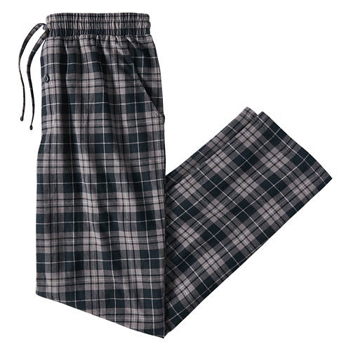 Men's Pajama Pants - Gray/Black, L