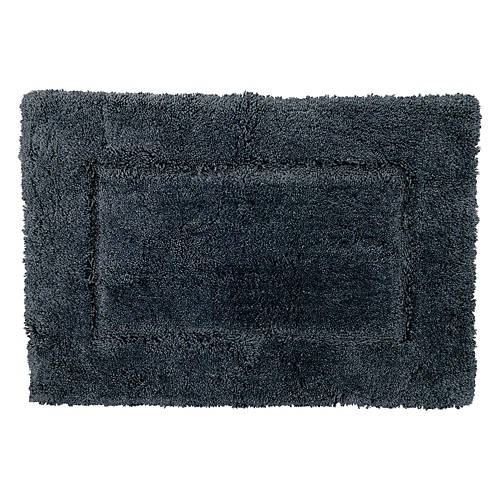 24" x 36" Microfiber Spa Bath Rug - Gray