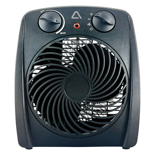 Fan Forced Heater, Black