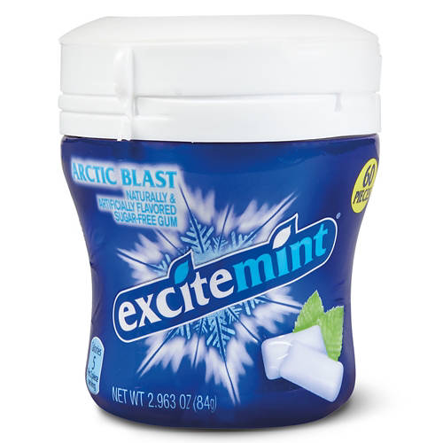 Sugar Free Arctic Blast Gum, 60 count