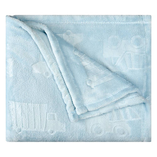 Twin Size Super Soft Royal Plush Blanket - Trucks