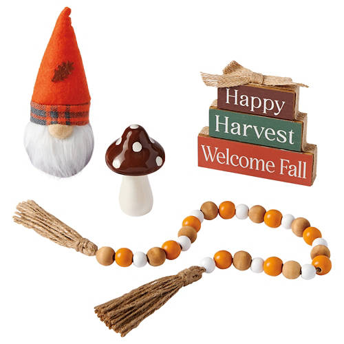 Gnome Fall Tray Objects