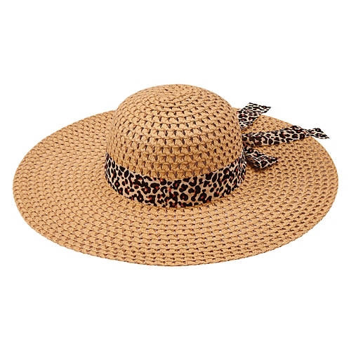 Ladies Beach Hat - Multi Color, One Size Product Image Front shot 01