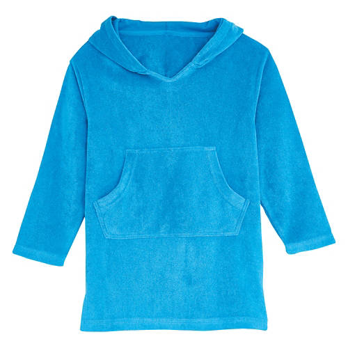 Boy's Swim Coverup - Blue, XS Product Image Front shot 01