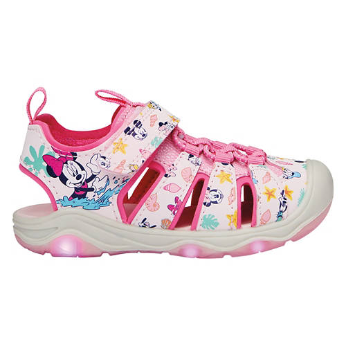 Toddler Minnie Character Light Up Sandal, 6