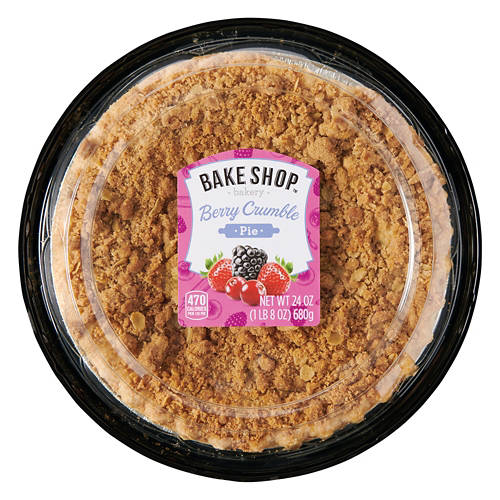 Berry Crumble Pie, 24 oz Product Image Front shot 01