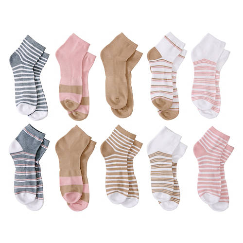 ABA: Children's 10 Pair Socks