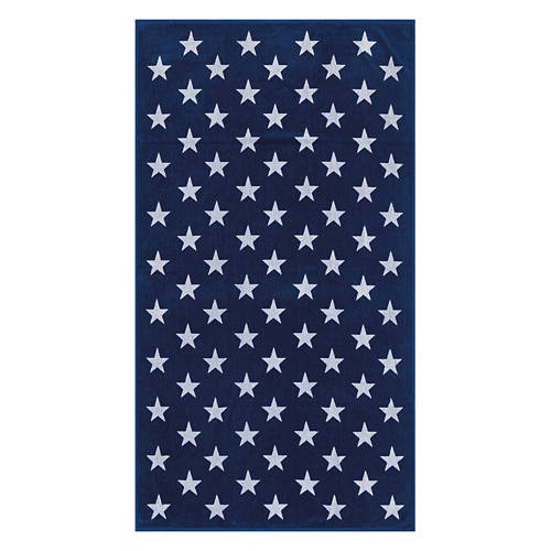 40" x 72" Luxury Beach Towel, Stars Product Image Front shot 01