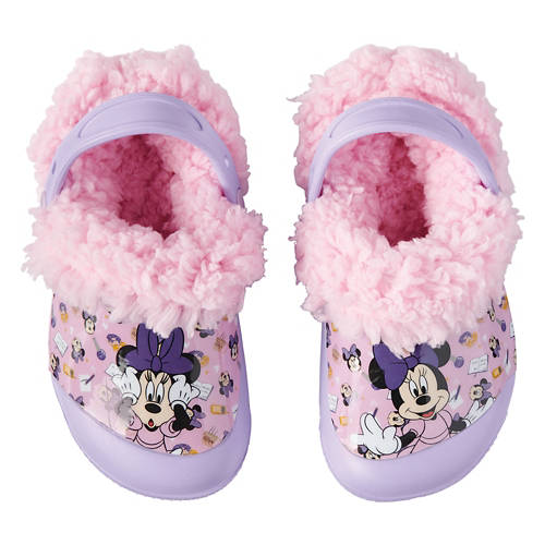 Toddler Minnie Character Warm Lined Clog, 9/10