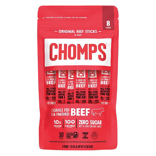 Original Mild Beef Sticks, 8 count Product Image Front shot 01