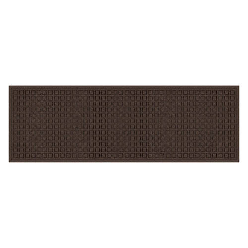 2' x 6' All Purpose Runner - Brown Blocks