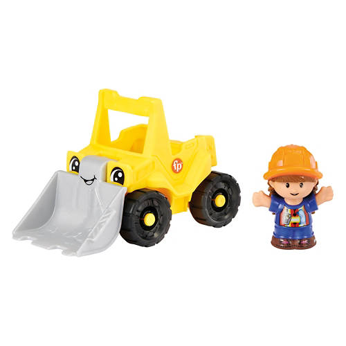 Kids Little People Figure & Car Bulldozer Toys