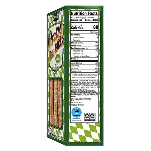 Pretzel Breadsticks Sesame, 5.3 oz