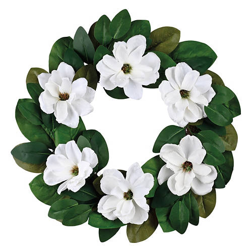 St. Patrick's Day Decorative Wreath - Magnolia Leaves