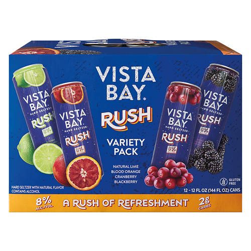 Rush Hard Seltzer Variety Pack