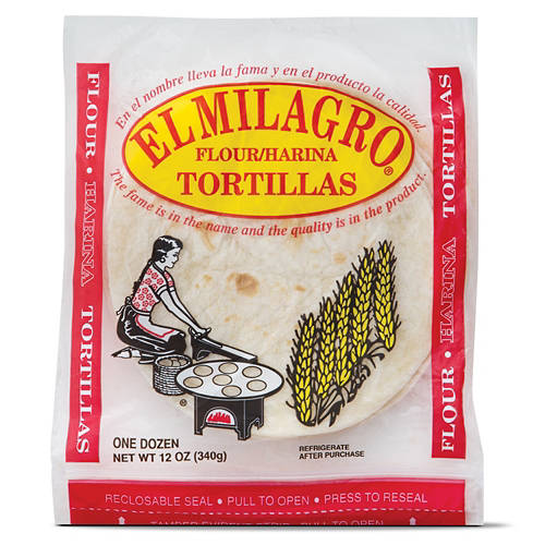 Flour  Tortillas, 12 count