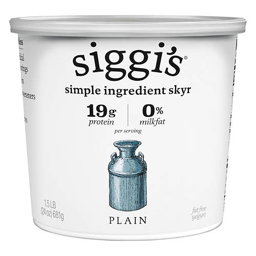 Plain Fat Free Skyr Yogurt, 24 oz Product Image Front shot 01