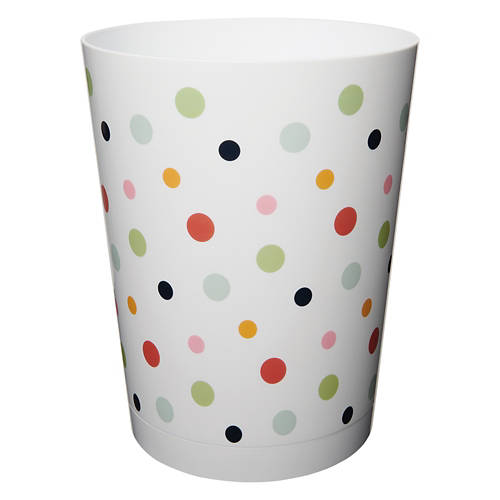 Kid Friendly Waste Bins for Bathroom - Polka Dot