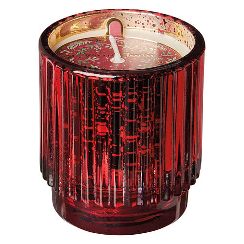 Metallic Votive Candle - Spiced Berries