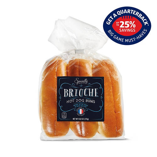 Brioche  Hot Dog Buns, 9.52 oz