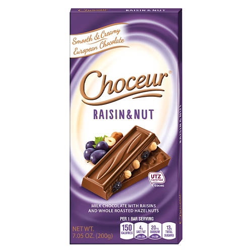 Raisin & Nut Chocolate Bar, 7.05 oz