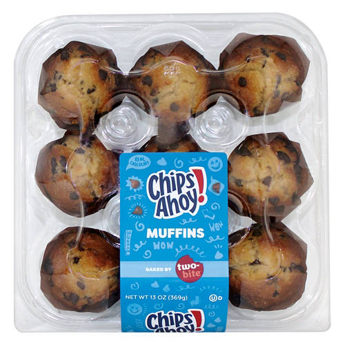Chips Ahoy Mini Muffins, 9 count Product Image Front shot 01