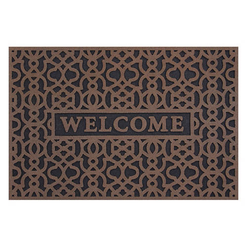 24" x 36" All Seasons Doormat - Welcome Brown Product Image Front shot 01