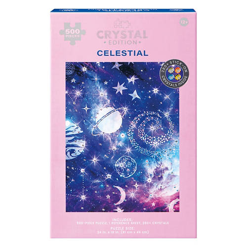 500 Piece Gemstone Puzzle - Galaxy