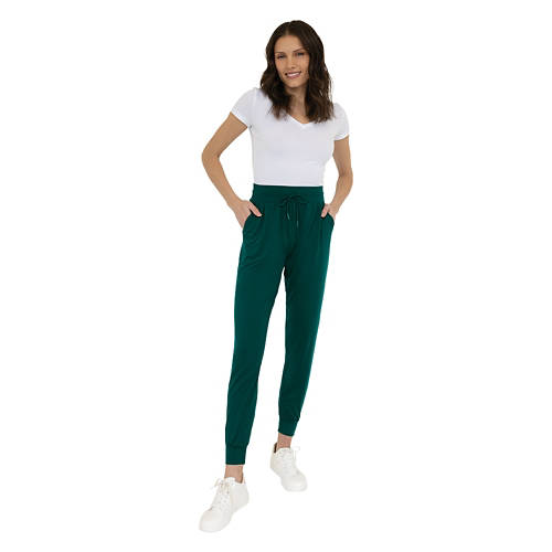 Ladies Athleisure Jogger Pant - Green, M