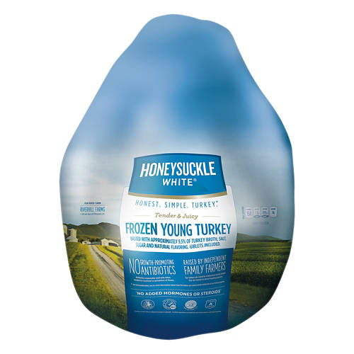 Frozen Young Whole Turkey, 12.4 lb