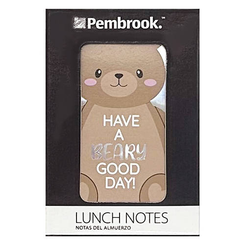 Animal Lunch Notes