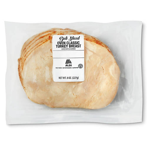 Deli  Sliced Oven Classic Turkey Breast, 8 oz