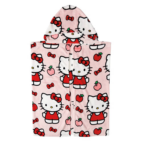 Hooded Throw - Hello Kitty