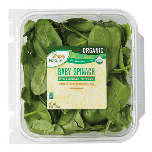Organic Baby Spinach, 5 oz