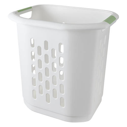 Laundry Basket, White