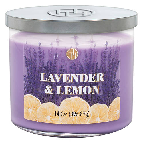 3 Wick Candle - Lavender & Lemon, 14 oz