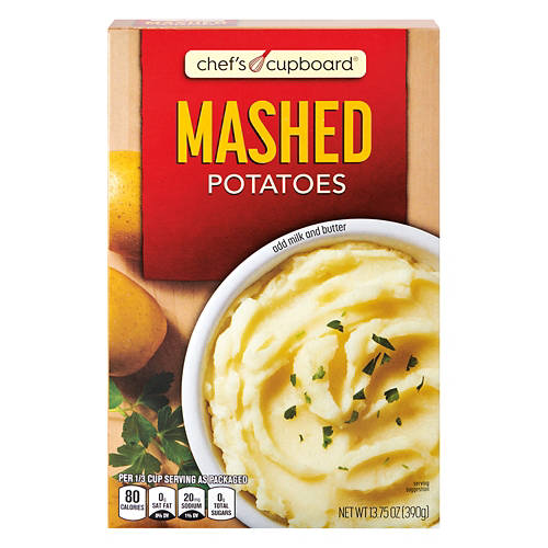 Instant Mashed Potatoes Product Image Front shot 01