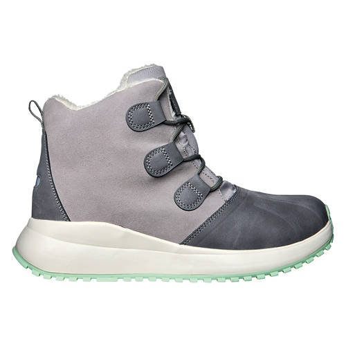 Ladies Waterproof Winter Boots - Grey, 9