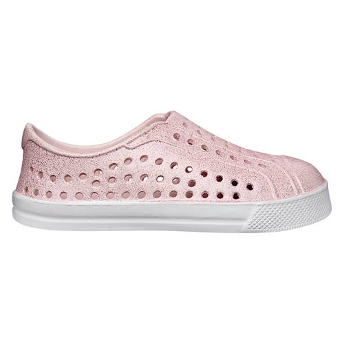 Children's Lightweight Slip Ons - Pink Shimmer, 13/1