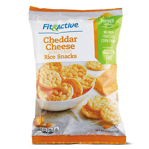 Cheddar Rice Snacks, 6 oz