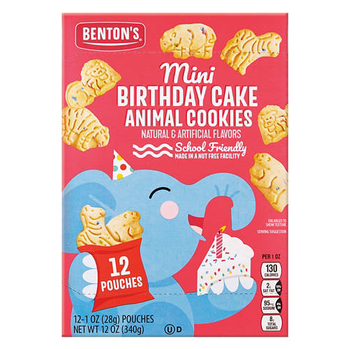 Birthday Cake Cookies, 12 count