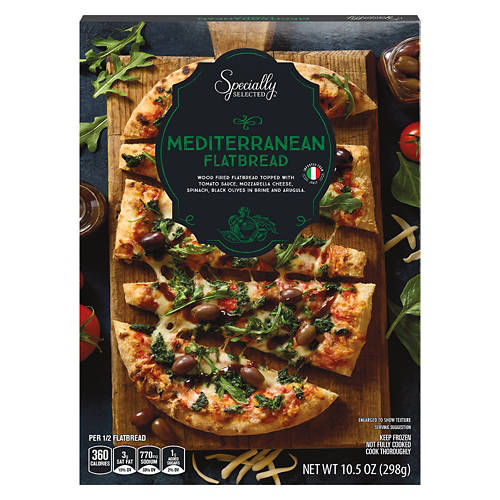 Mediterranean Flatbread, 10.5 oz Product Image Front shot 01