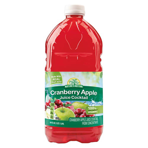 Cranberry  Apple Juice Cocktail, 64 fl oz