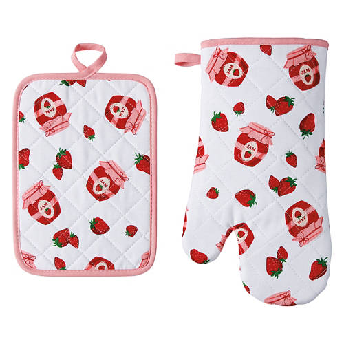 Potholder & Oven Mitt Set - Jam