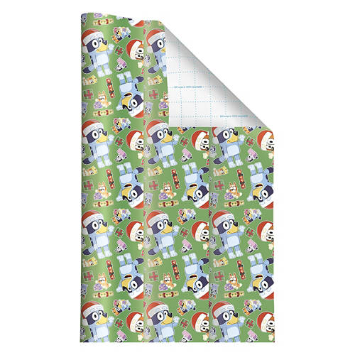 Holiday Gift Wrap - Bluey