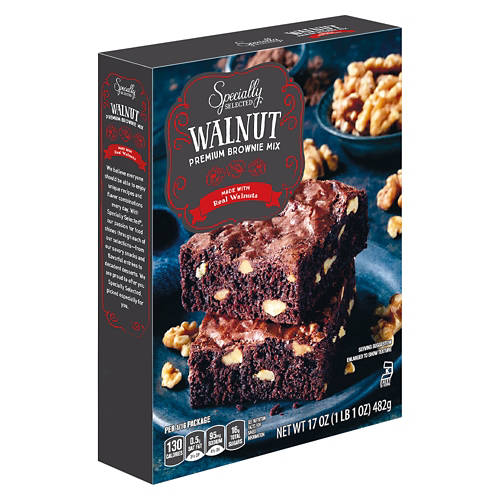 Walnut Brownie Mix, 17 oz