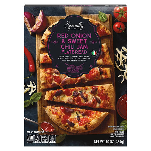 Red Onion & Sweet Chili Jam Flatbread, 10 oz Product Image Front shot 01